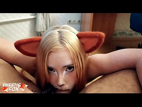 ❤️ Kitsune pogoltne kurac in spermo v usta ️❌ Porno pri nas ❌️
